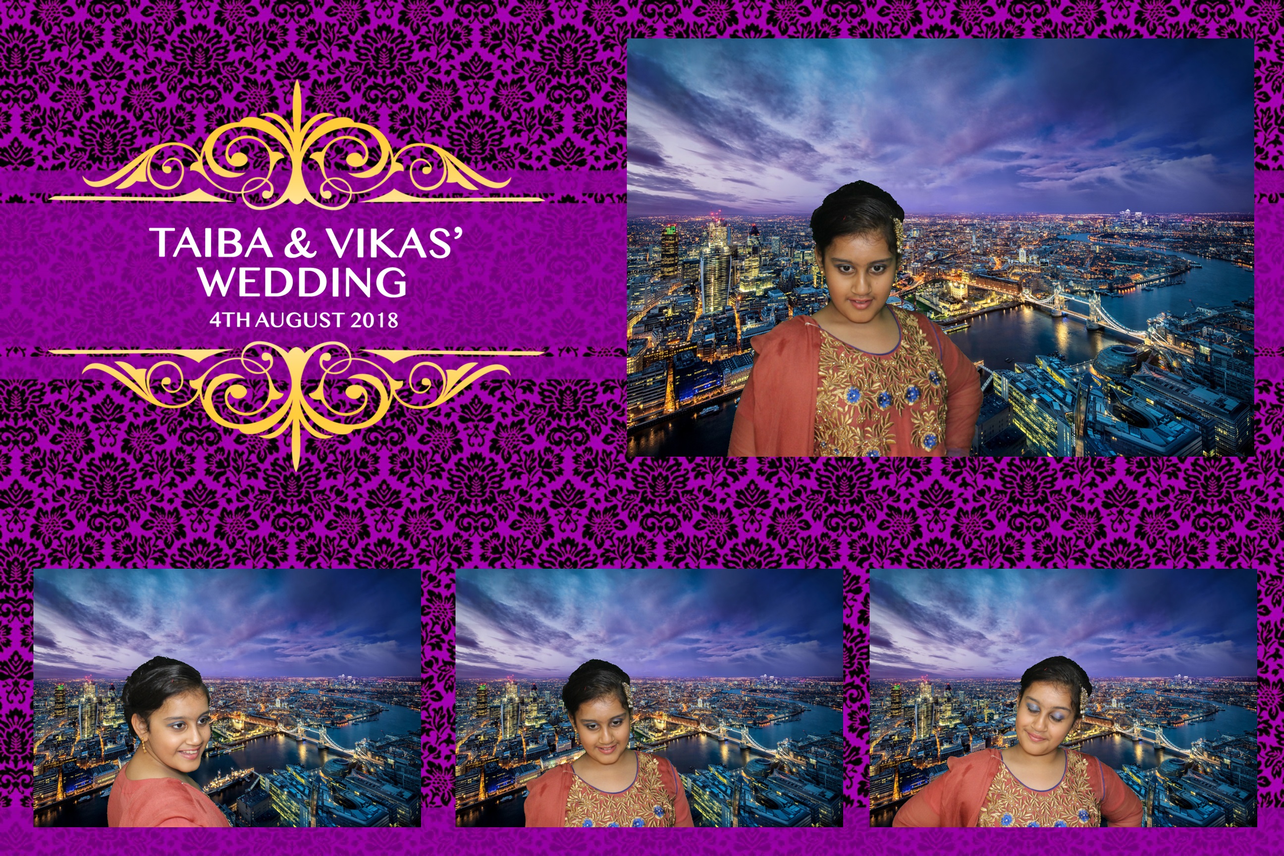 Taiba & Vikas | View more photos from the event at images.mobile-photo-booth.com/u/MobilePhotoBoothUK/Taiba-Vikas